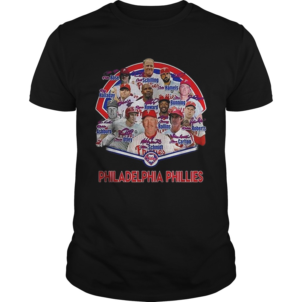 Philadelphia Phillies players name shirt