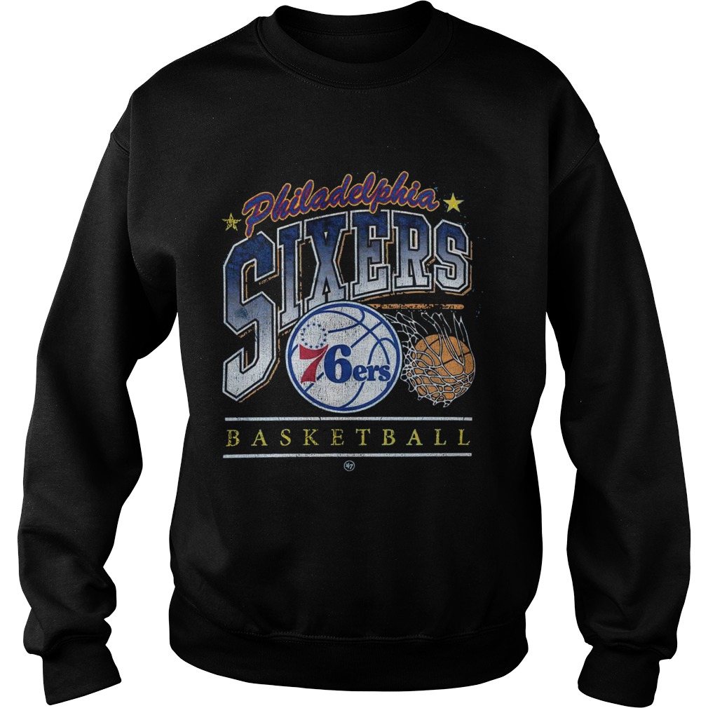 Philadephia 76ers Basketball Swish 47 Sweatshirt