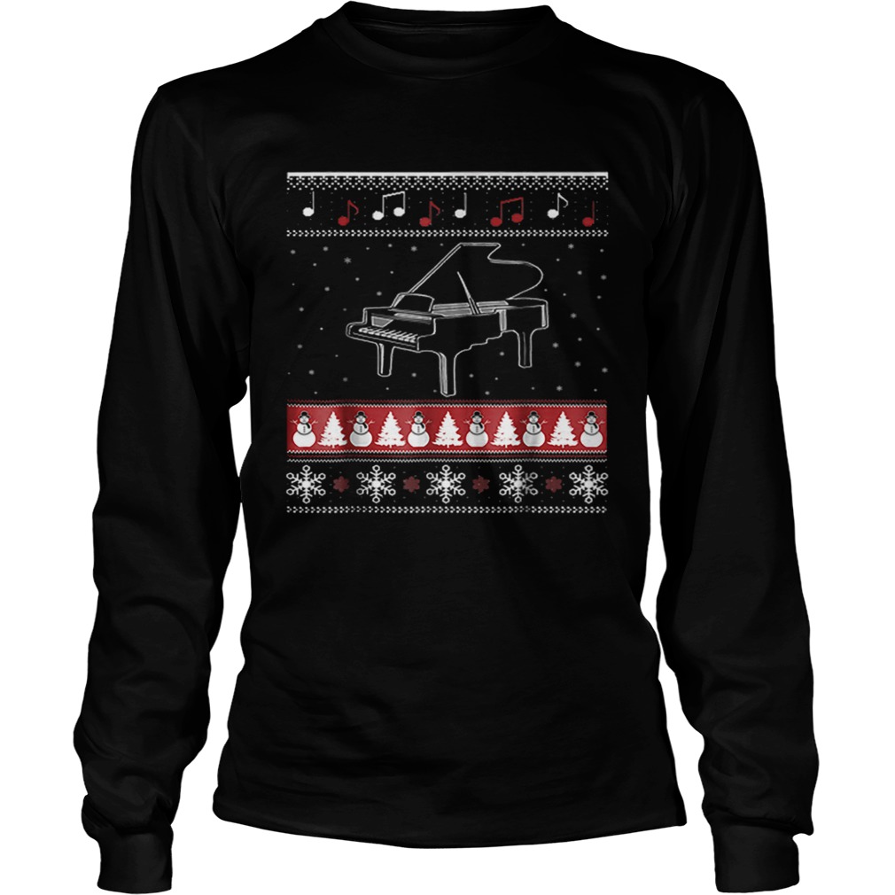 Piano Ugly Christmas LongSleeve