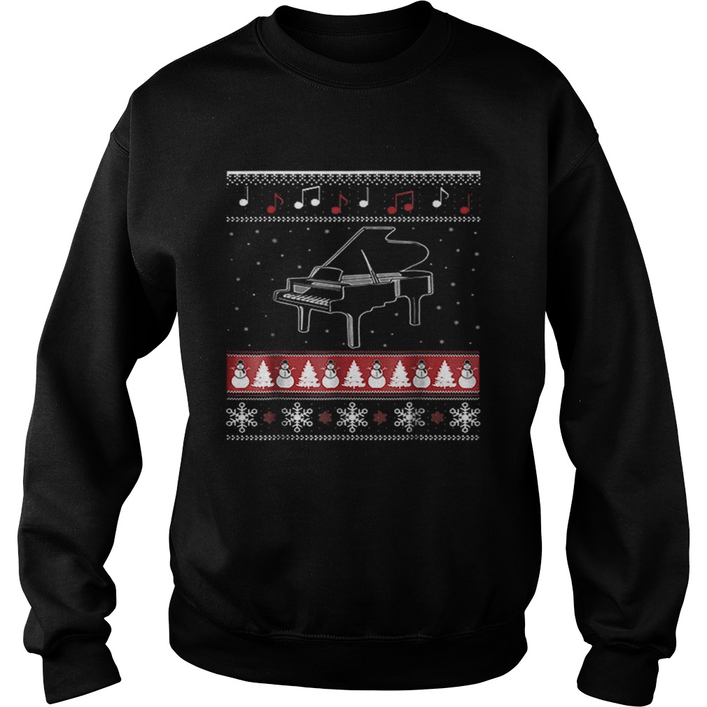 Piano Ugly Christmas Sweatshirt