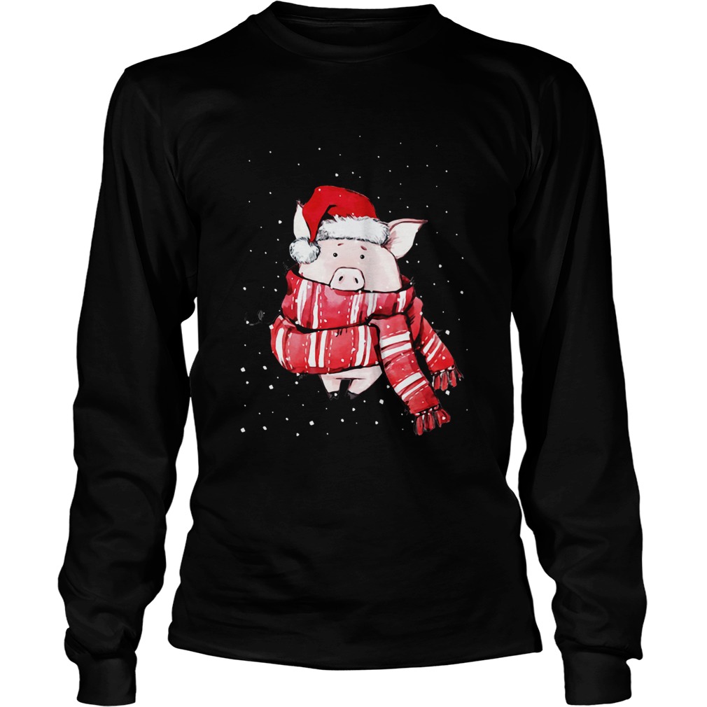 Pig Scarf Christmas LongSleeve