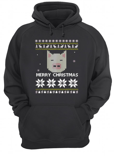 Pig Ugly Christmas Unisex Hoodie