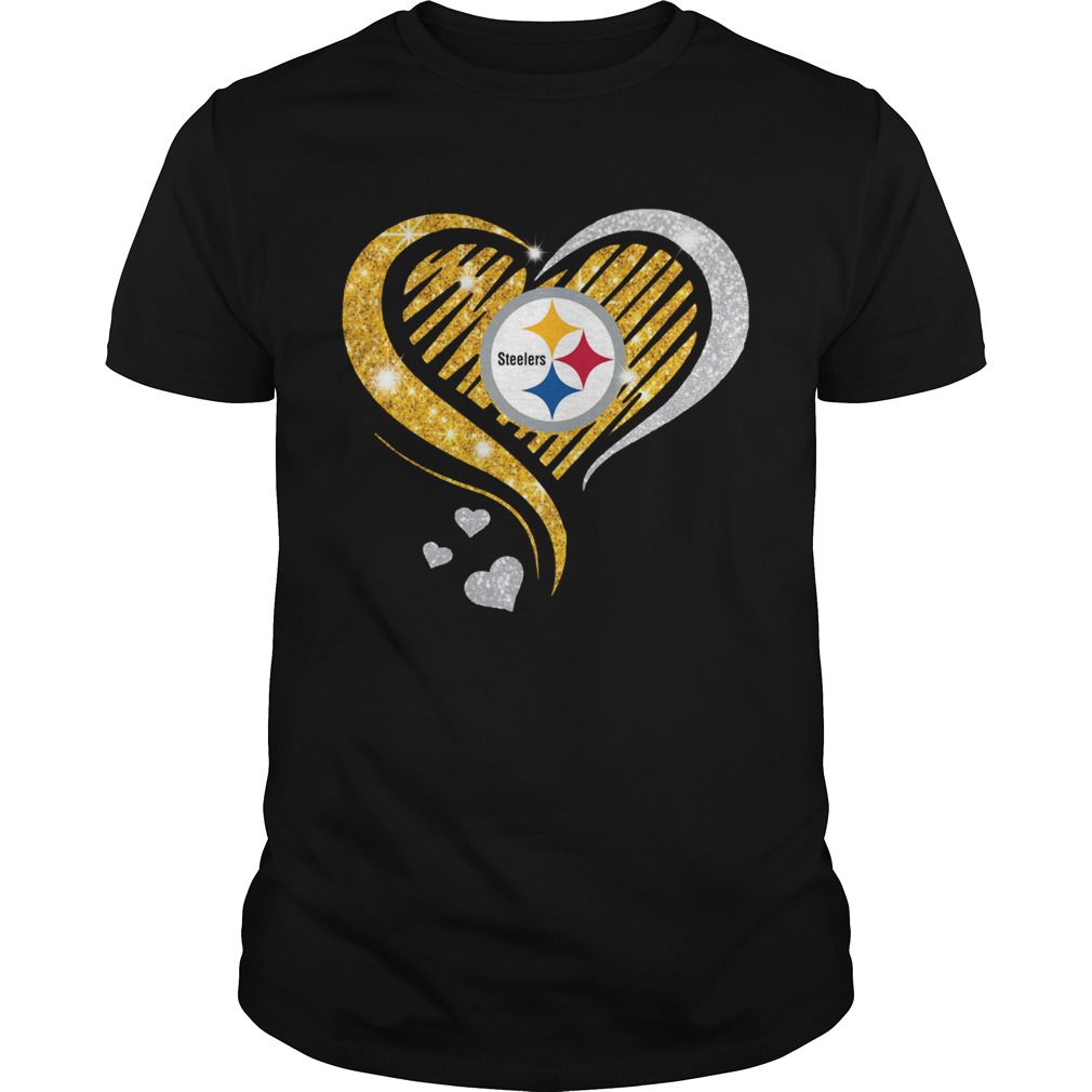 Pittsburgh Steelers Diamond Heart shirt