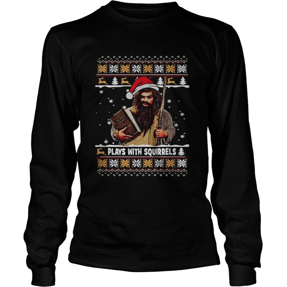 Plays with squirrels the secret life Christmas LongSleeve