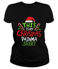 Premium This Is My Christmas Pajama  Classic Ladies