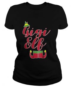 Pretty Gigi Elf Funny Christmas for Grandmothers  Classic Ladies