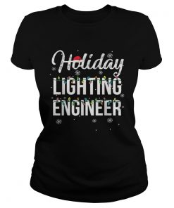 Pretty Holiday Lighting Engineer Christmas  Classic Ladies