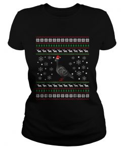 Pretty Pigeon Ugly Christmas  Classic Ladies