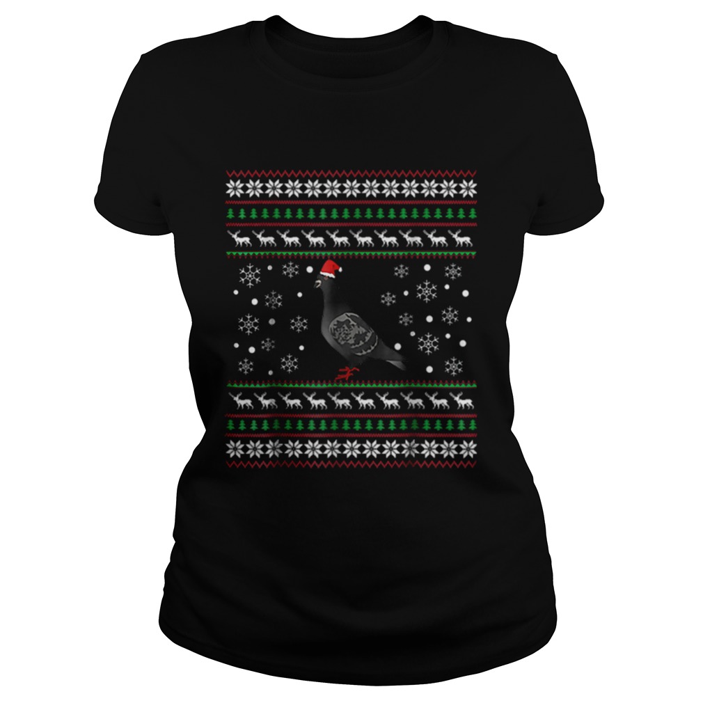 Pretty Pigeon Ugly Christmas Classic Ladies