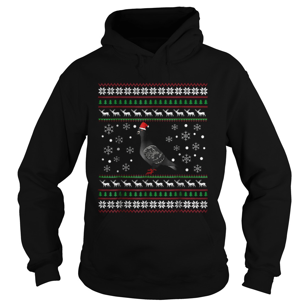 Pretty Pigeon Ugly Christmas Hoodie