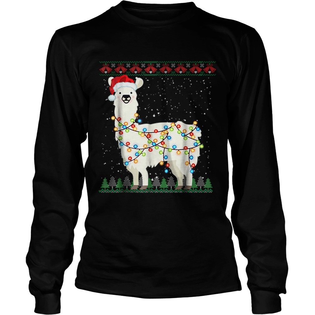 Pretty Sloth Santa Ugly Christmas Xmas Knit LongSleeve