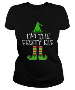 Pretty The Feisty Elf Family Matching Group Christmas Gift  Classic Ladies