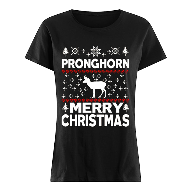 Pronghorn Christmas Classic Women's T-shirt