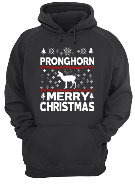 Pronghorn Christmas Unisex Hoodie