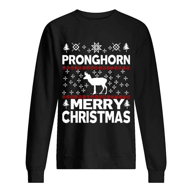 Pronghorn Christmas Unisex Sweatshirt