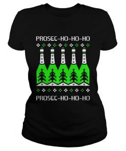 Prosecco Ho Ho Ho Christmas Day Beer  Classic Ladies