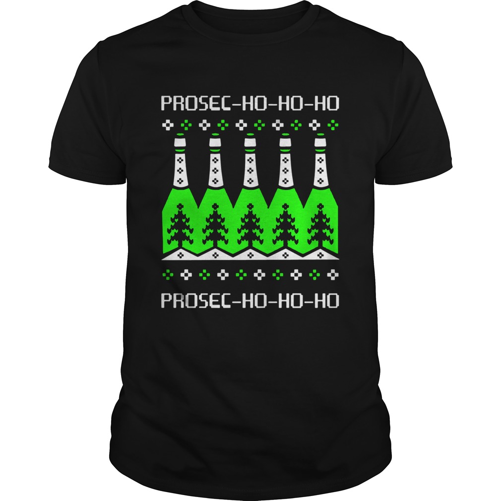 Prosecco Ho Ho Ho Christmas Day Beer shirt