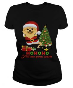 Qhn 8 Tell Me Your Wish Christmas Pomeranian  Classic Ladies