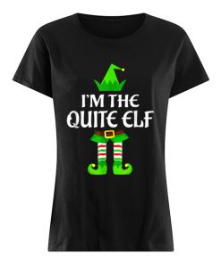 Quite Elf Family Matching Group Christmas Gift  Classic Women's T-shirt