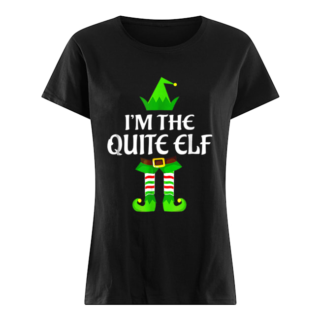 Quite Elf Family Matching Group Christmas Gift Classic Women's T-shirt