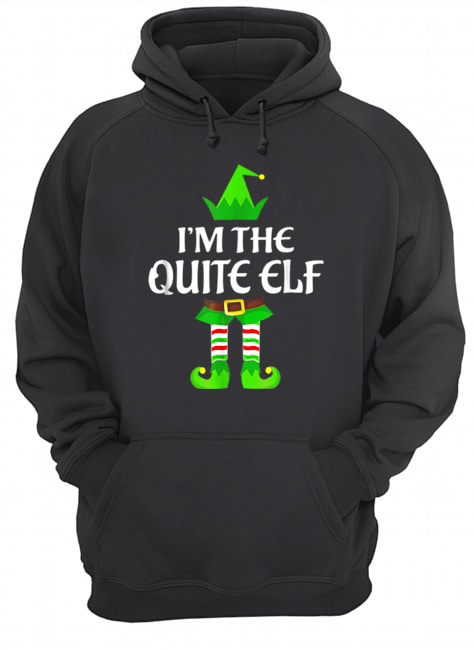 Quite Elf Family Matching Group Christmas Gift Unisex Hoodie