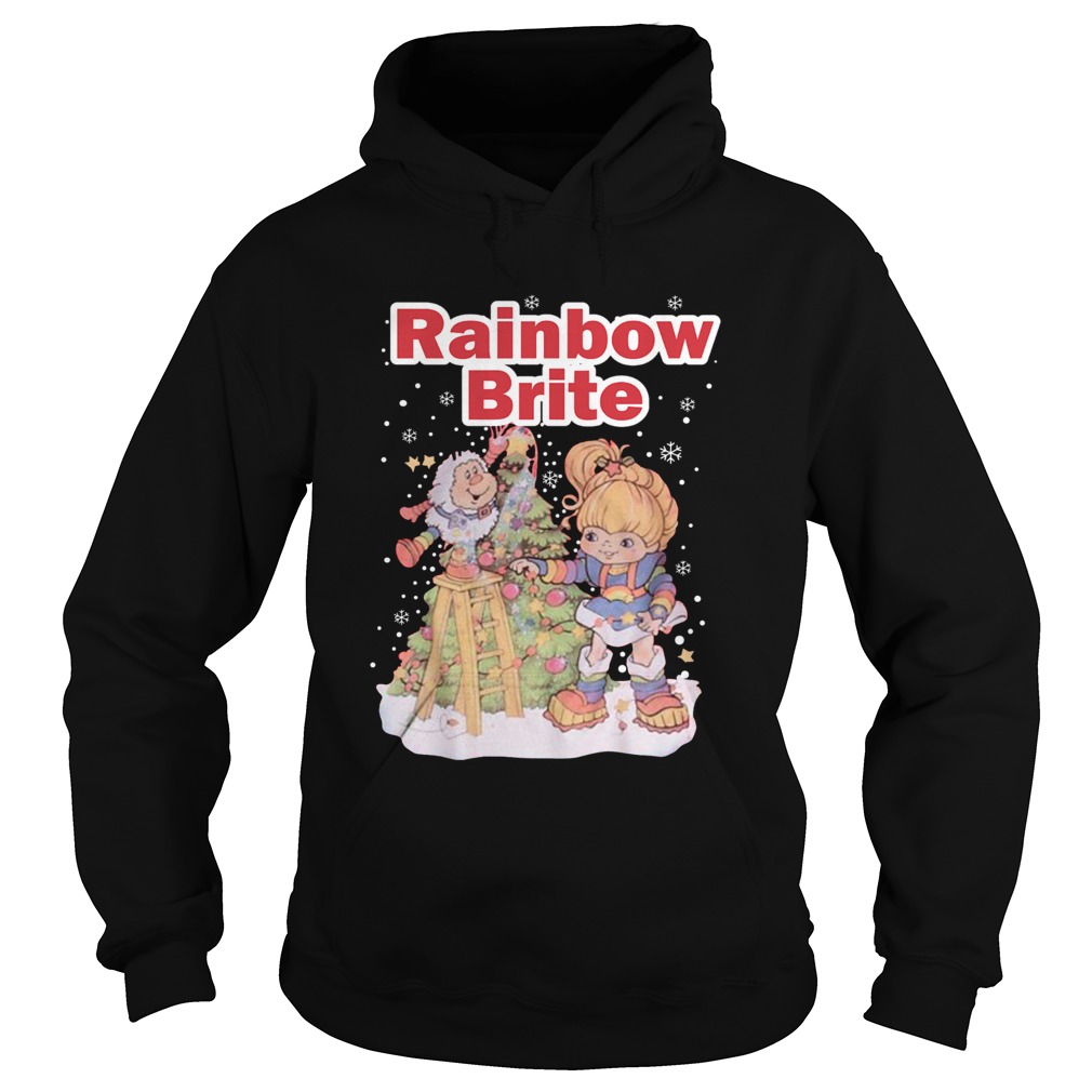 Rainbow Brite Christmas Hoodie