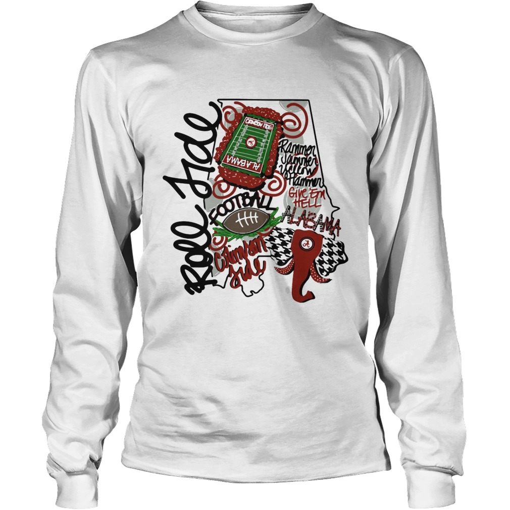 Rammer Jammer Yellow Hammer Give Em Hell Alabama Football LongSleeve