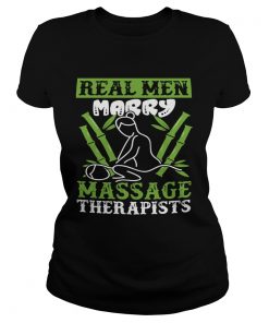 Real Men Marry Massage Therapy Therapist Professional Massaging Reflexology  Classic Ladies