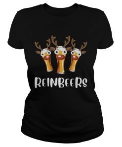 Reinbeers Funny Christmas  Classic Ladies