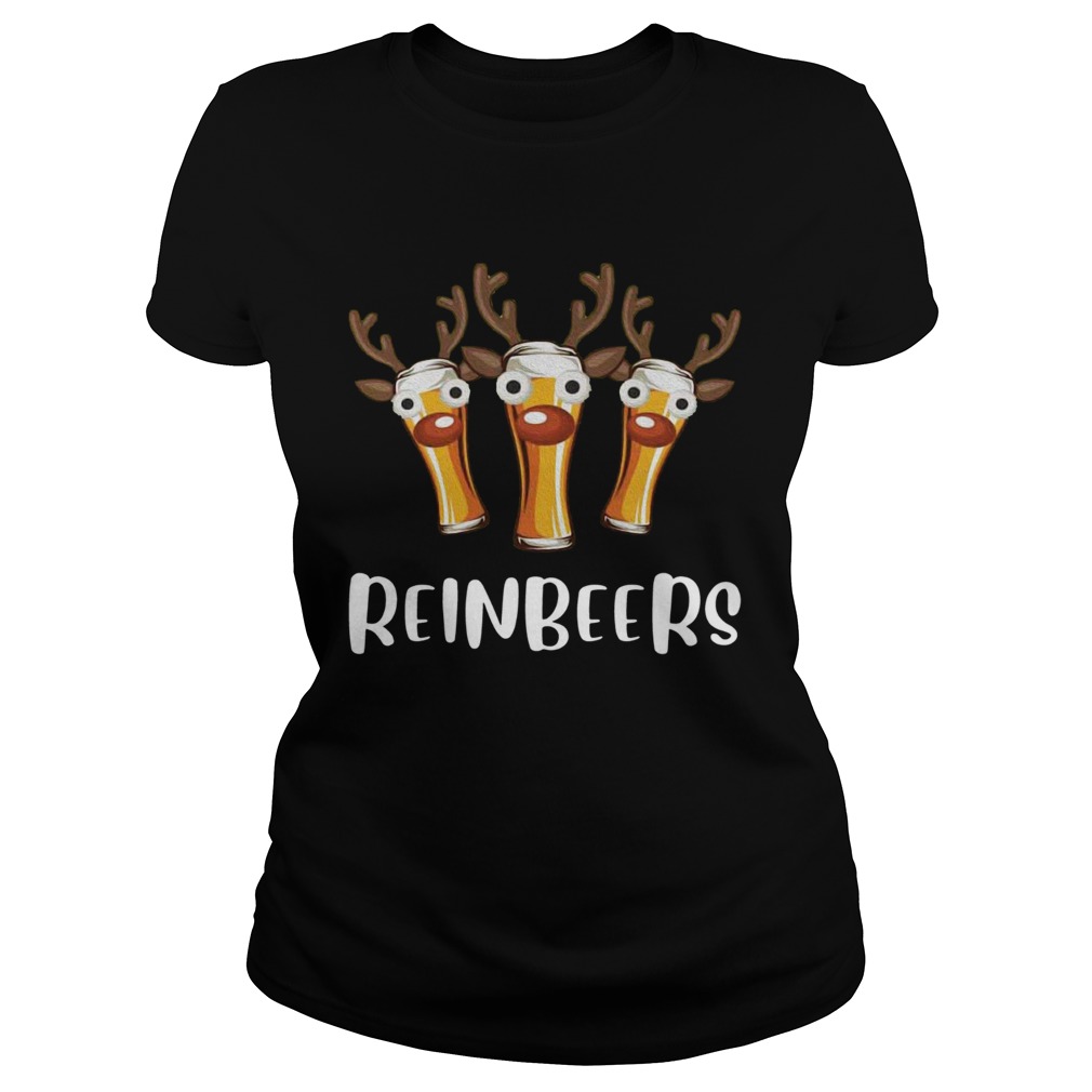 Reinbeers Funny Christmas Classic Ladies