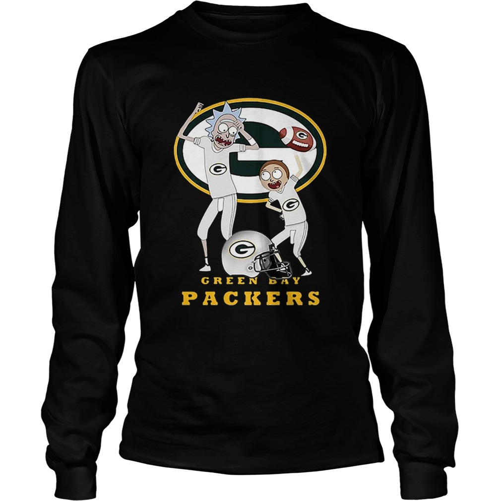 Rick and Morty Green Bay Packers LongSleeve