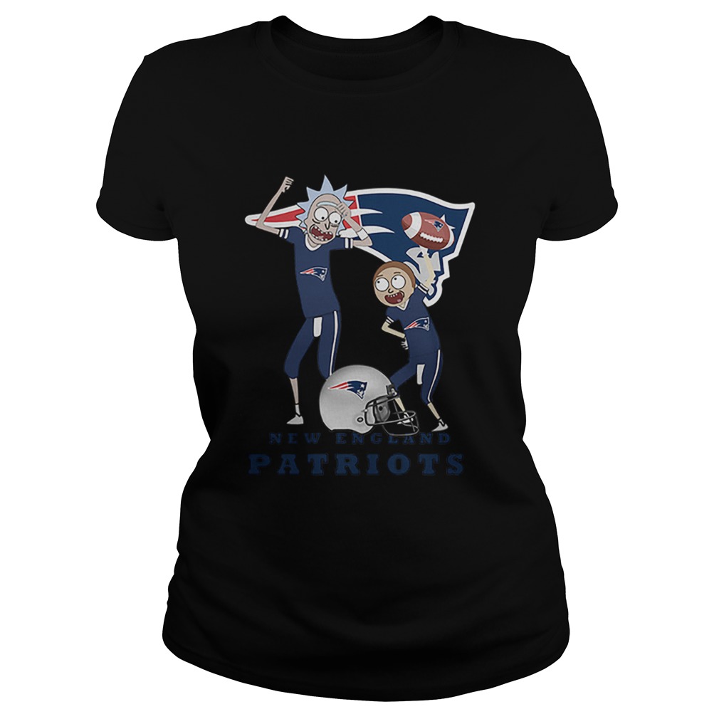 Rick and Morty New England Patriots Classic Ladies