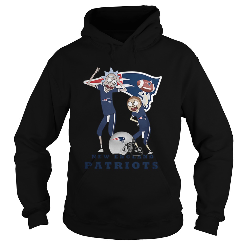 Rick and Morty New England Patriots Hoodie