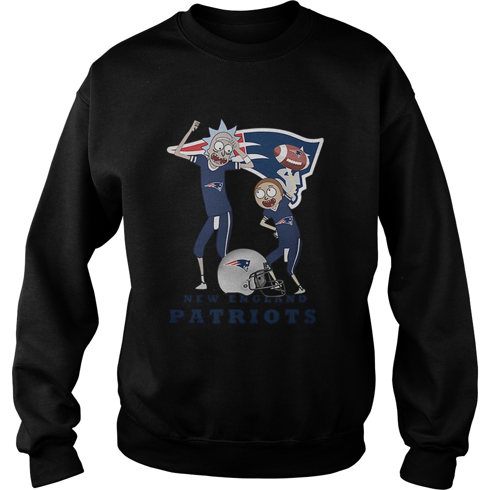 Rick and Morty New England Patriots Sweatshirt