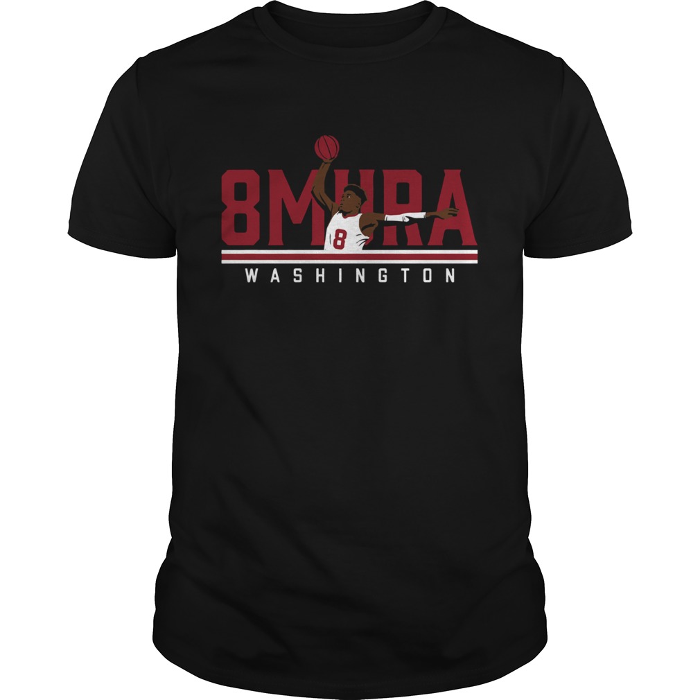 Rui Hachimura 8Mura Washington shirt