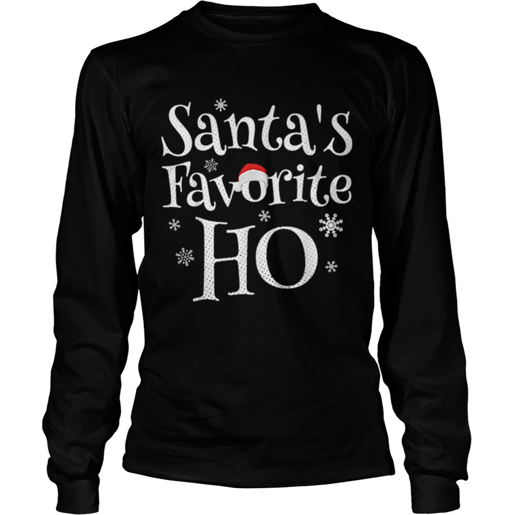 SANTAS FAVORITE HO Matching Family LongSleeve