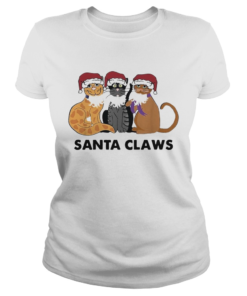 Santa Claws Cats Christmas uglyt  Classic Ladies