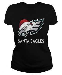 Santa Eagles Philadelphia Eagles Christmas  Classic Ladies