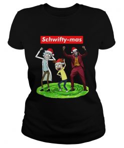 Schwifty mas Rick and Morty and Joker dancing  Classic Ladies