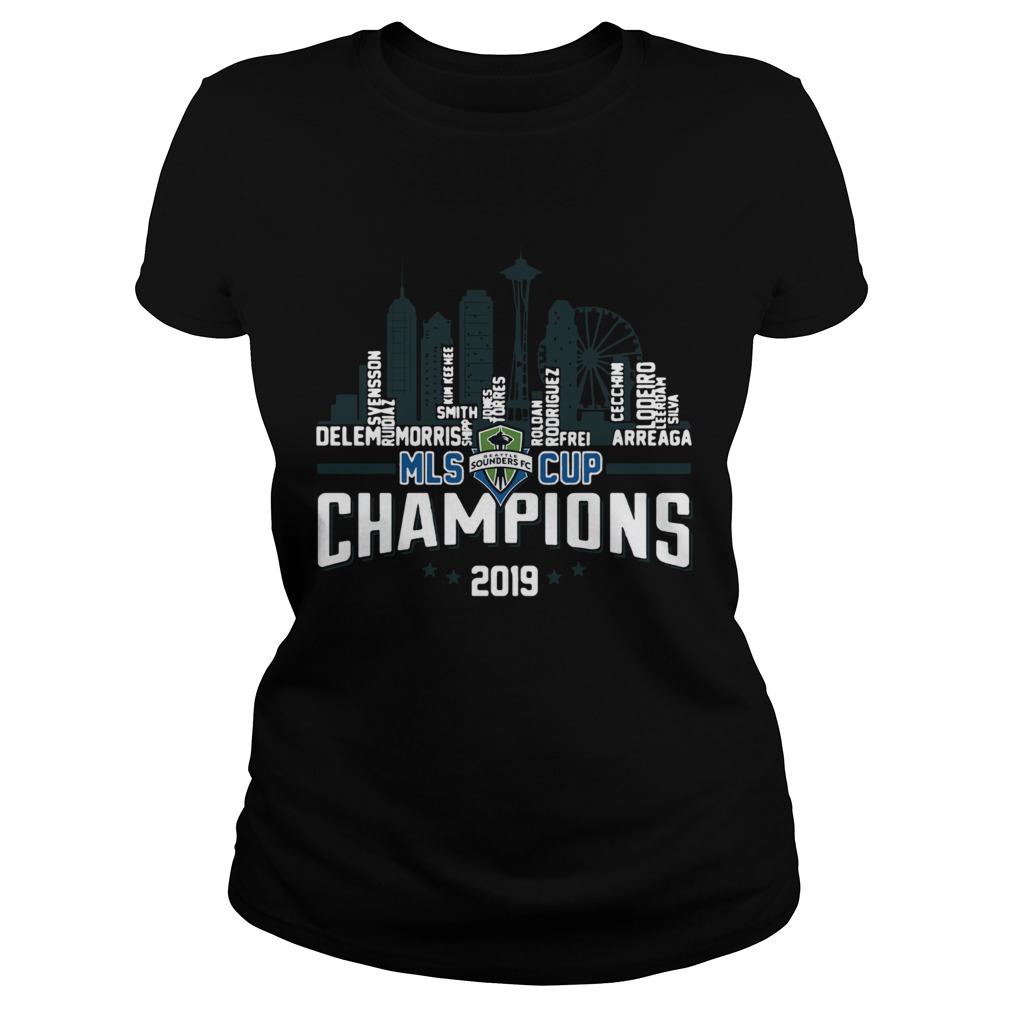 Seattle Sounders MLS Cup Champions 2019 Building Classic Ladies