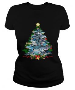 Shark Christmas Tree  Classic Ladies