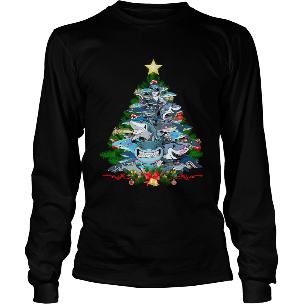 Shark Christmas Tree LongSleeve