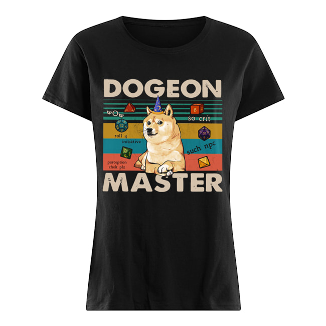 Shiba Dogeon Master Vintage Classic Women's T-shirt