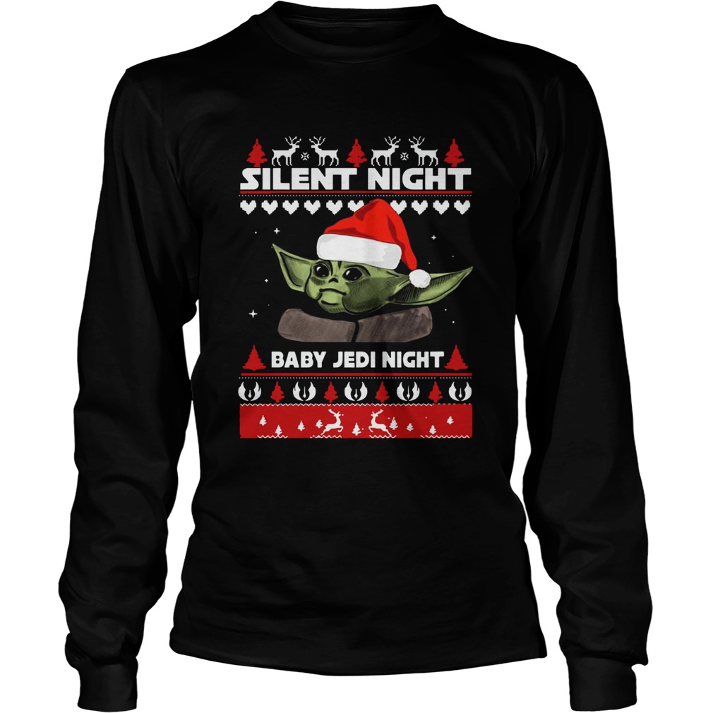 Silent Night Baby YoDa Jedi Night Christmas LongSleeve