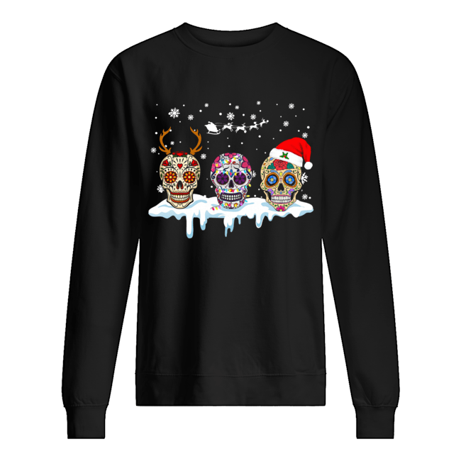 Skull Tattoos Christmas Unisex Sweatshirt