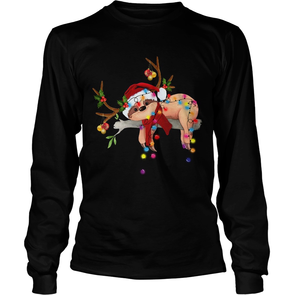 Sloth Gorgeous Reindeer LongSleeve