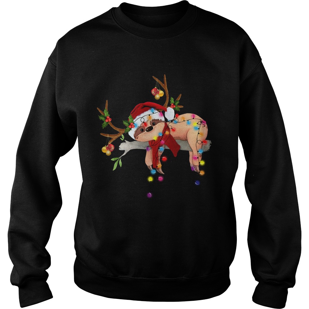 Sloth Gorgeous Reindeer Sweatshirt