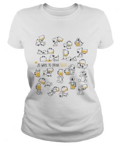 Snoopy 20 ways to drink beer  Classic Ladies