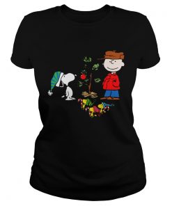 Snoopy And Charlie Brown Christmas  Classic Ladies