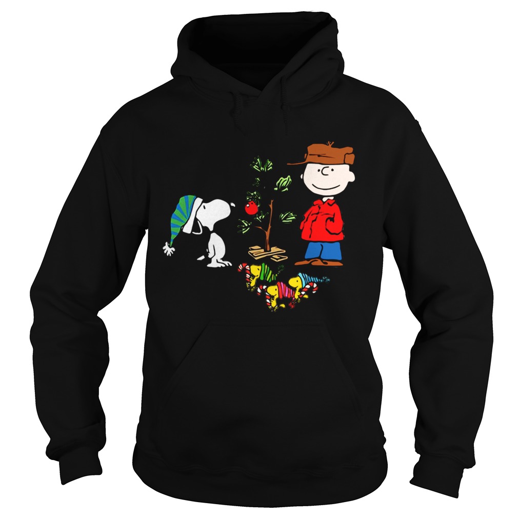 Snoopy And Charlie Brown Christmas Hoodie